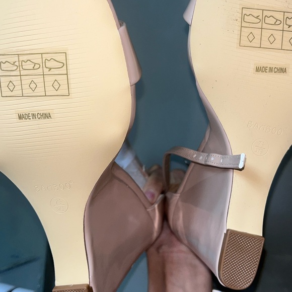 Women’s beige wedges - Picture 3 of 5